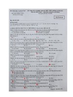 dap an TN Hóa 2013 mã đề  246