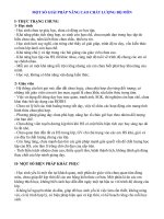 MỘT số GIẢI PHÁP NÂNG CAO CHẤT LƯỢNG bộ môn