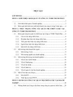 Xây dựng chiến lược kinh doanh tại Công ty TNHH Thành Phát