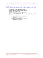 Liên môn hạch toán sản xuất lúa nước