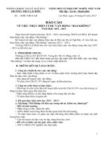 BC cuộc vận đồng 2 không của các thầy cô