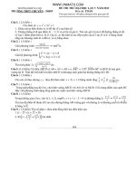Đề thi thử môn toán ĐH chuyên SP - 2013