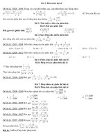 BÀI TẬP CHƯƠNG II