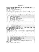 Hoàn thiện công tác tuyển dụng và biên chế nhân lực tại Công ty cổ phần đầu tư và thương mại Bảo Tín