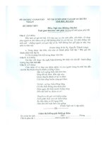 Văn vào 10 Gia Lai 2013-2014