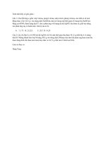 nhờ thầy cô và các bạn giải giùm