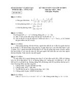 đề thi thử cua tinh Ba ria vung tau cuc hot