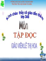 TẬP ĐỌC - THƯ GỬI BÀ