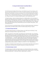 các dạng cấu thành tội phạm trong bộ luật hình sự