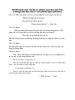 Đề thi văn chung tuyển sinh vào Lam sơn thanh hóa năm 2013 - 2014 (khóa ngày 24/6/2013)