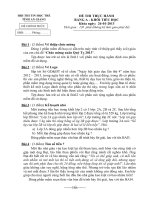 Đề thi Tin học trẻ An Giang 2013- Phần thực hành(Khối Tiểu học-THCS)