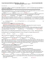 Đề thi thử ĐH 2013 - TTLT ĐH Lê Hồng PHong - Nha Trang