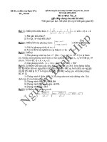 Đề Chuyên Thái Bình năm 2013 - 2014