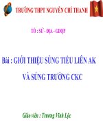 gioi thieu sung TLAK