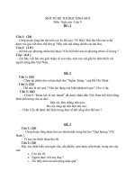 Một số đề thi học sinh giỏi lớp 9