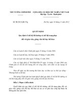 CHẾ ĐỘ CHO GIÁO VIÊN THỂ DỤC