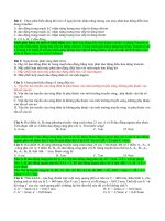 Tra loi mot so bai tap kho