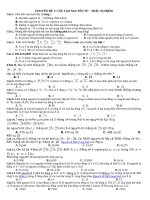 Chuyên đề 1: Cấu tạo nguyên tử