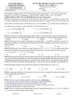 thi thử lần 2 Hải Lăng Quảng Trị