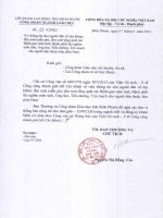 CV- HƯỚNG DẪN KHÁM BỆN MIỄN PHÍ