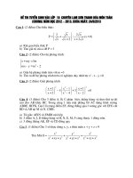 Đề thi toán chung tuyển sinh vào Lam sơn thanh hóa năm 2013 - 2014 (khóa ngày 24/6/2013)