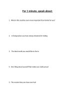 impromptu speaking topics