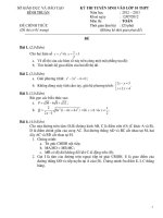 de tuyen sinh toan 2013 co dap an dung