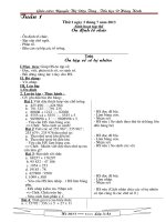 Bài soạn hè - lớp 5 - tuần 1-2