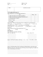 De kiem tra 1 tiet so hoc ki I