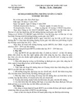 Kế hoạch BDTX cá nhân