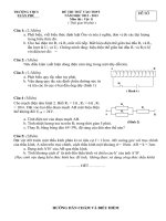 De thi thu vao 10 co dap an