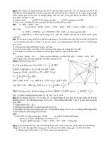 TUYỂN TẬP CÁC BÀI HÌNH HAY THI VÀO 10