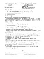 đề thi vao 10 2013-2014