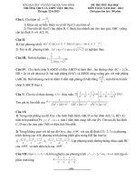 Đề,HD thi thử rất hay