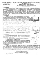 Đề thi vào chuyên VP 2013