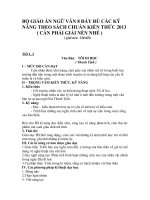 trọn bài giảng ngữ văn 8