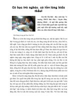 Tấm gương học sinh vượt khó học giỏi