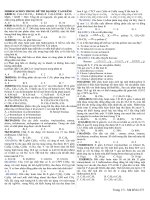 hidrocacbon trong de thi ĐH-CD từ 2007-2012