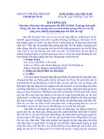 Đang kí Học tập và làm theo tấm gương đạo đức HCM năm 2013 của Đ/c Nguyễn Vân Anh - Bí thư Đảng bộ phường Đông Hồ