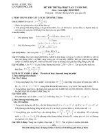 de thi va dap an dai hoc moi ne