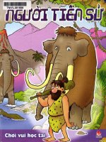 chơi vui học tài-người tiền sử (nxb kim đồng 2010) - phạm quang vinh, 34 trang