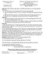 ĐỀ THI HSG HUYỆN HOÁ 9 (2011-2012)