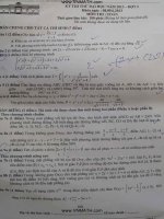 Thi thu Lê Hồng Phong TpHCM lan 2