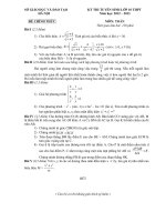 de thi vao lop 10 cua HN nam 2013