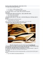 các thì cơ ban tronh tieng anh