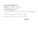 Giải câu 6 đề tuyển sinh Hà Tĩnh