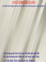 Địa 6-bài 13-tiết 15-Địa hình bề mặt trái đất