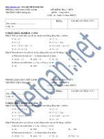 kiem tra toan 8 chuong 1