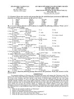 De thi TS Chuyen Hung Yên_Đề đại trà