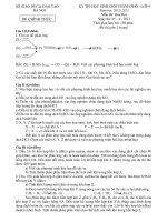 ĐỀ THI HSG TP HÀ NỘI NĂM 2013